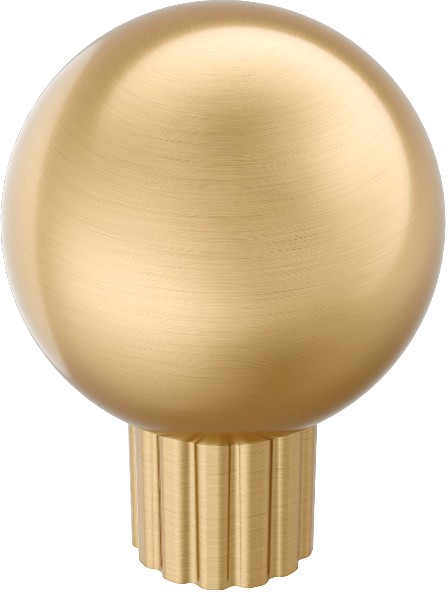 Cowrie 1-1/8-in Champagne Bronze Round Transitional Cabinet Knob