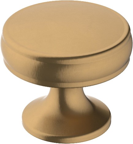 Renown 1-1/4-in Champagne Bronze Round Traditional Cabinet Knob