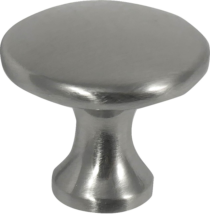 Kensington 1-3/8-in Brushed Satin Nickel Round Transitional Cabinet Knob