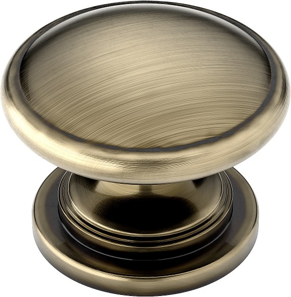 Mont-Royal 1-1/4-in Antique English Round Traditional Cabinet Knob