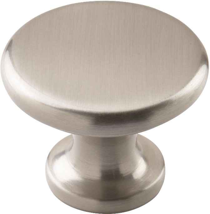 Everyday Heritage 1-1/2-in Satin Nickel Round Traditional Cabinet Knob
