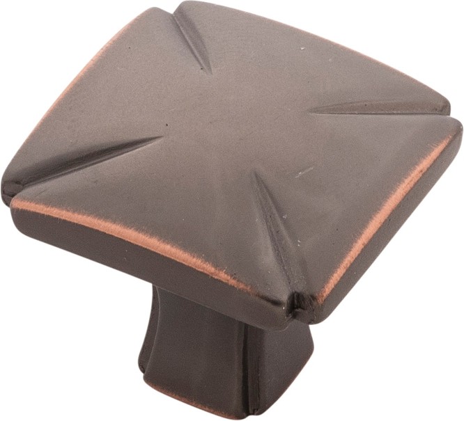 Bridges 1-3/16-in Square Transitional Cabinet Knob