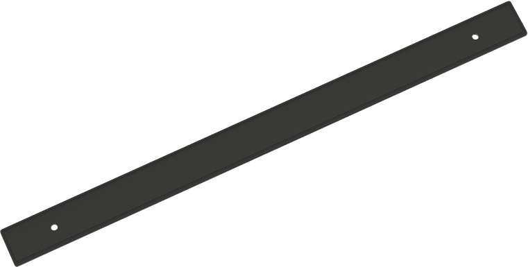 Matte Black Steel Backplate