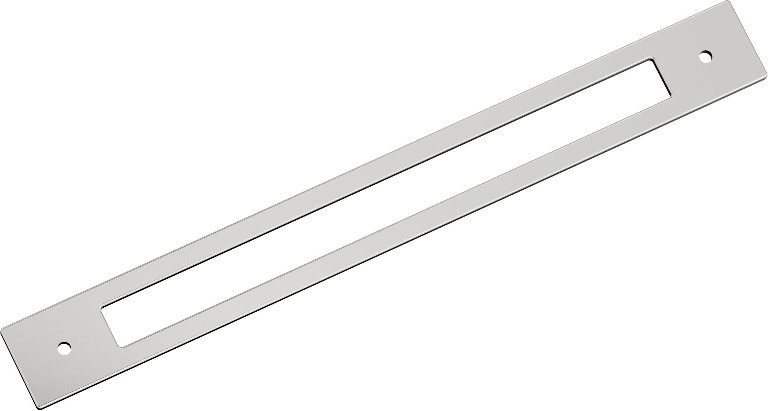 Polished Chrome Steel Backplate