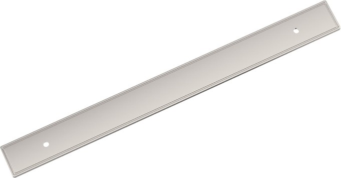 Polished Nickel Steel Backplate