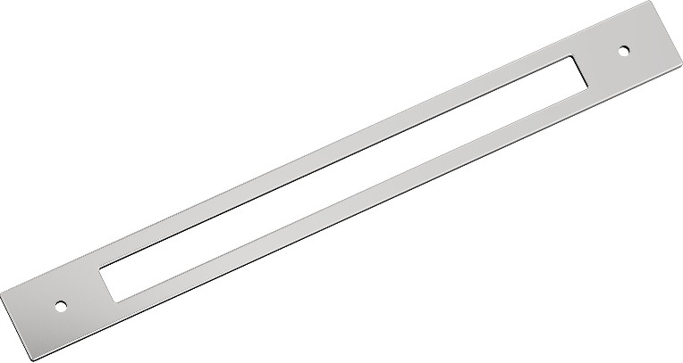 Polished Chrome Steel Backplate