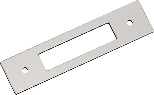Polished Nickel Steel Backplate