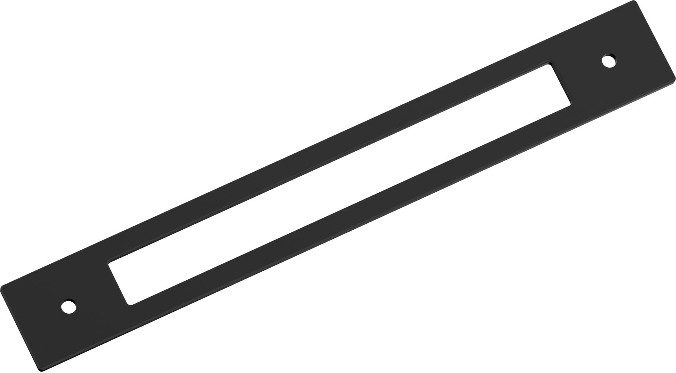 Matte Black Steel Backplate