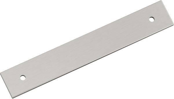 Satin Nickel Steel Backplate