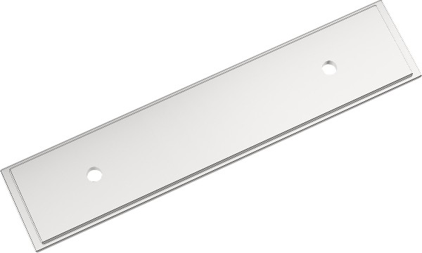 Polished Chrome Steel Backplate