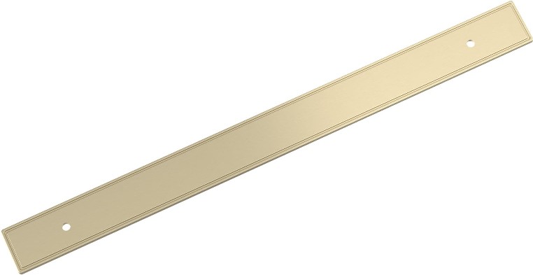 Golden Champagne Steel Backplate