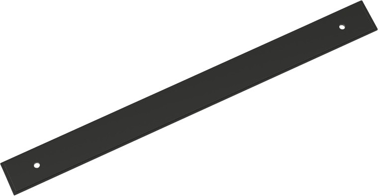 Matte Black Steel Backplate