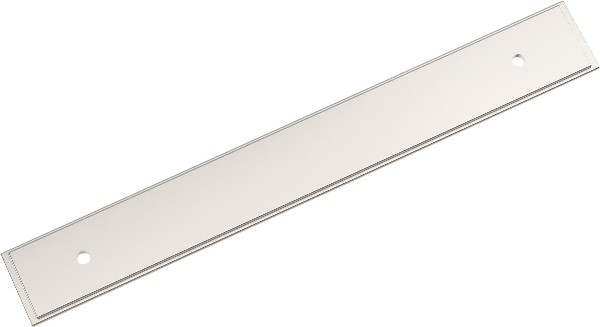 Polished Nickel Steel Backplate