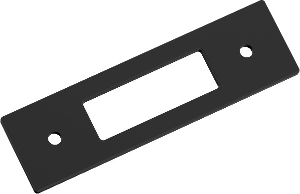 Matte Black Steel Backplate