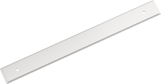 Polished Chrome Steel Backplate