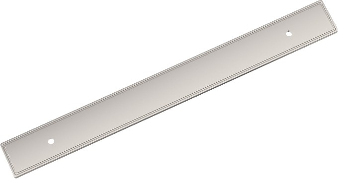 Polished Nickel Steel Backplate