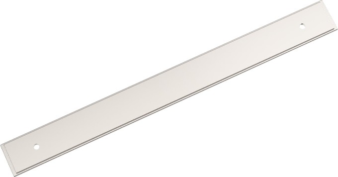 Polished Nickel Steel Backplate