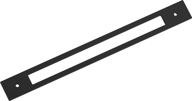 Matte Black Steel Backplate