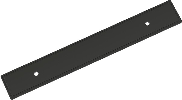 Matte Black Steel Backplate