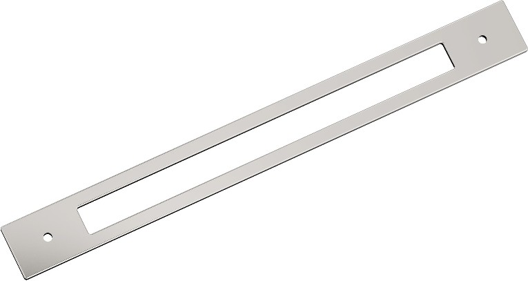 Polished Nickel Steel Backplate