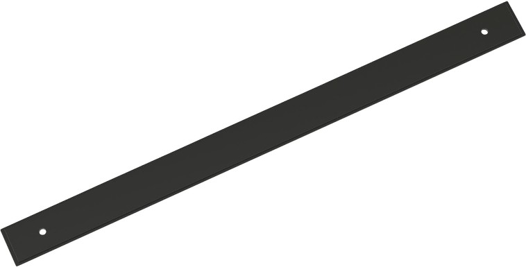 Matte Black Steel Backplate