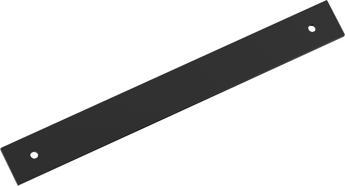 Matte Black Steel Backplate