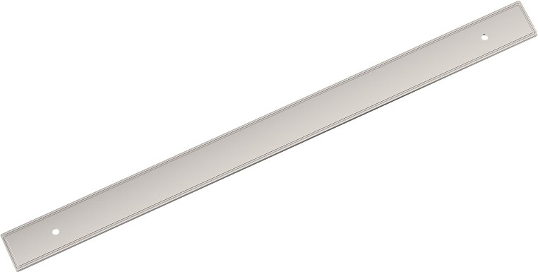 Polished Nickel Steel Backplate