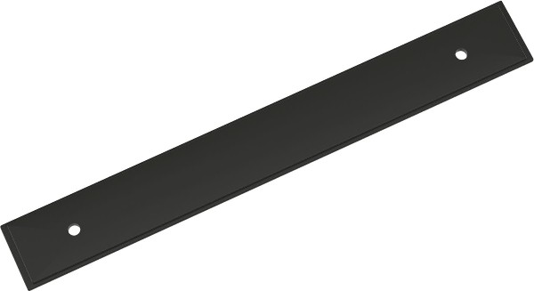 Matte Black Steel Backplate