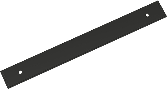 Matte Black Steel Backplate