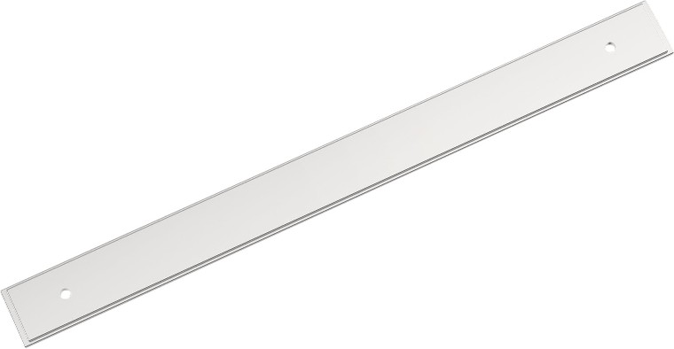 Polished Chrome Steel Backplate