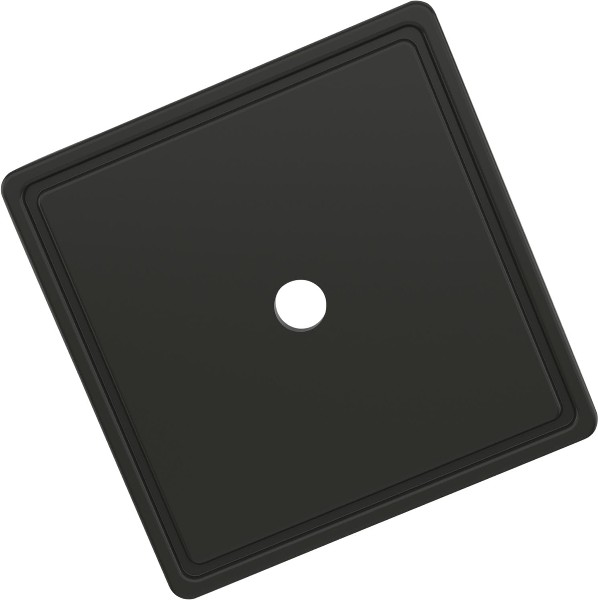 Matte Black Steel Backplate
