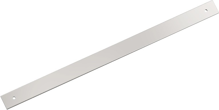 Polished Nickel Steel Backplate