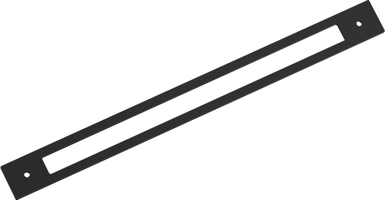 Matte Black Steel Backplate