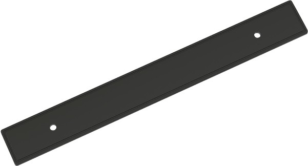 Matte Black Steel Backplate