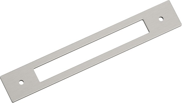 Satin Nickel Steel Backplate