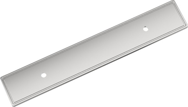 Polished Chrome Steel Backplate