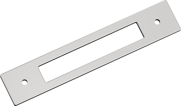 Polished Chrome Steel Backplate