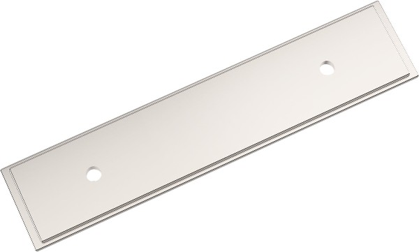 Polished Nickel Steel Backplate