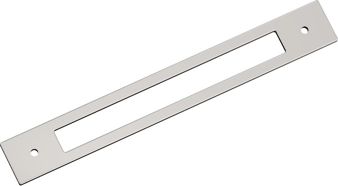 Polished Nickel Steel Backplate