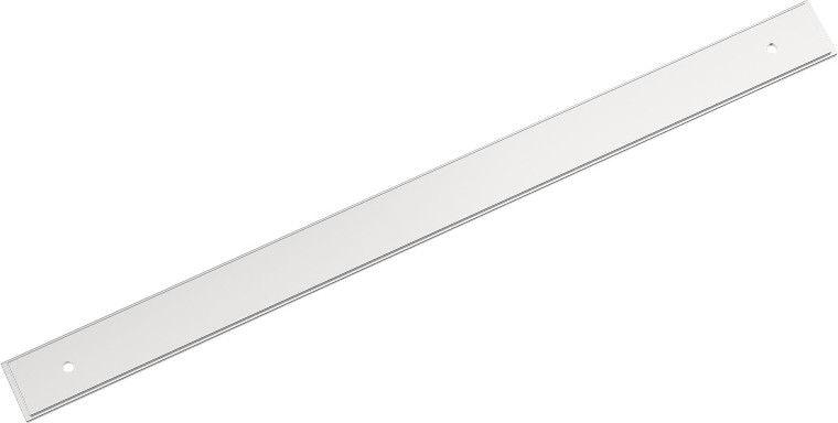 Polished Chrome Steel Backplate