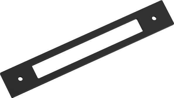 Matte Black Steel Backplate