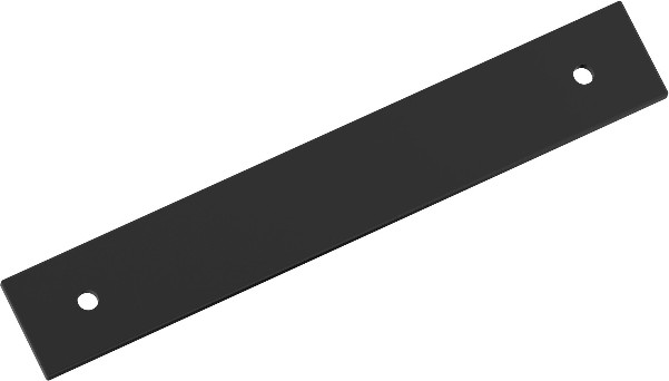 Matte Black Steel Backplate