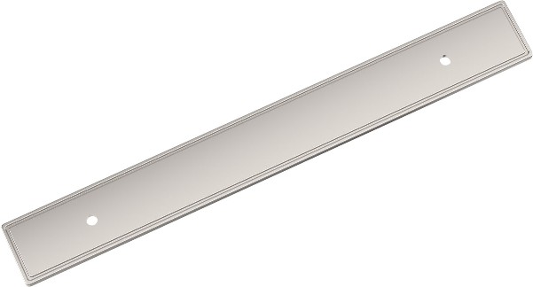 Polished Nickel Steel Backplate