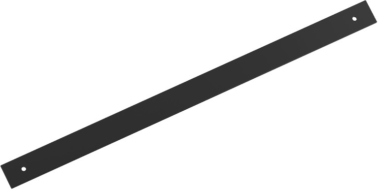 Matte Black Steel Backplate