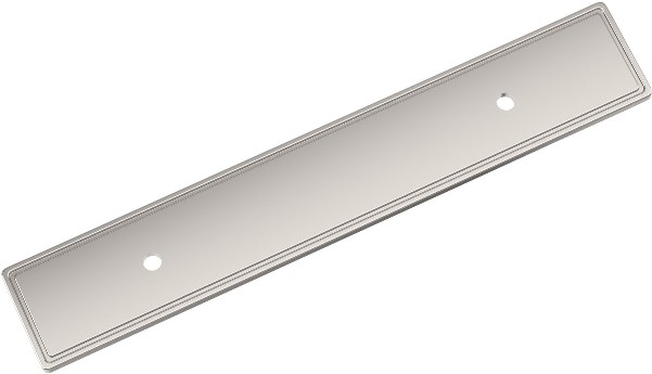 Polished Nickel Steel Backplate