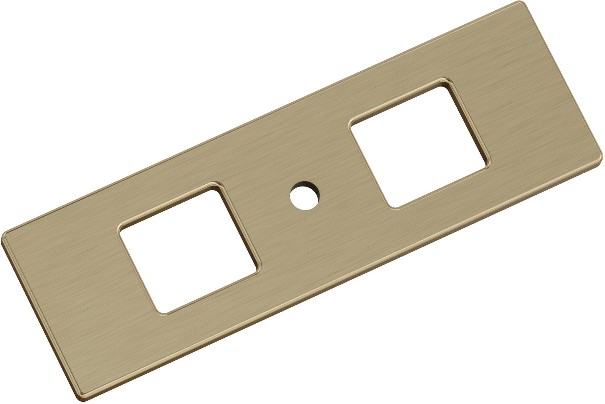 Golden Champagne Steel Backplate