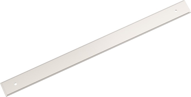 Polished Nickel Steel Backplate