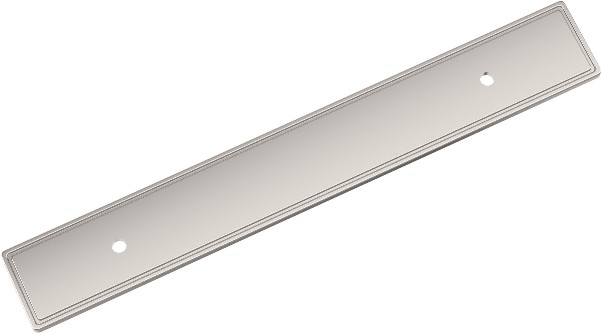 Polished Nickel Steel Backplate