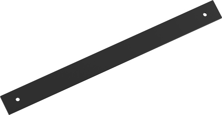 Matte Black Steel Backplate