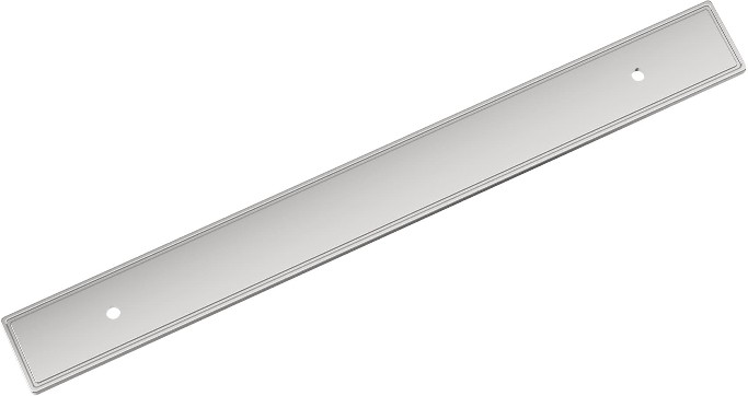 Polished Chrome Steel Backplate